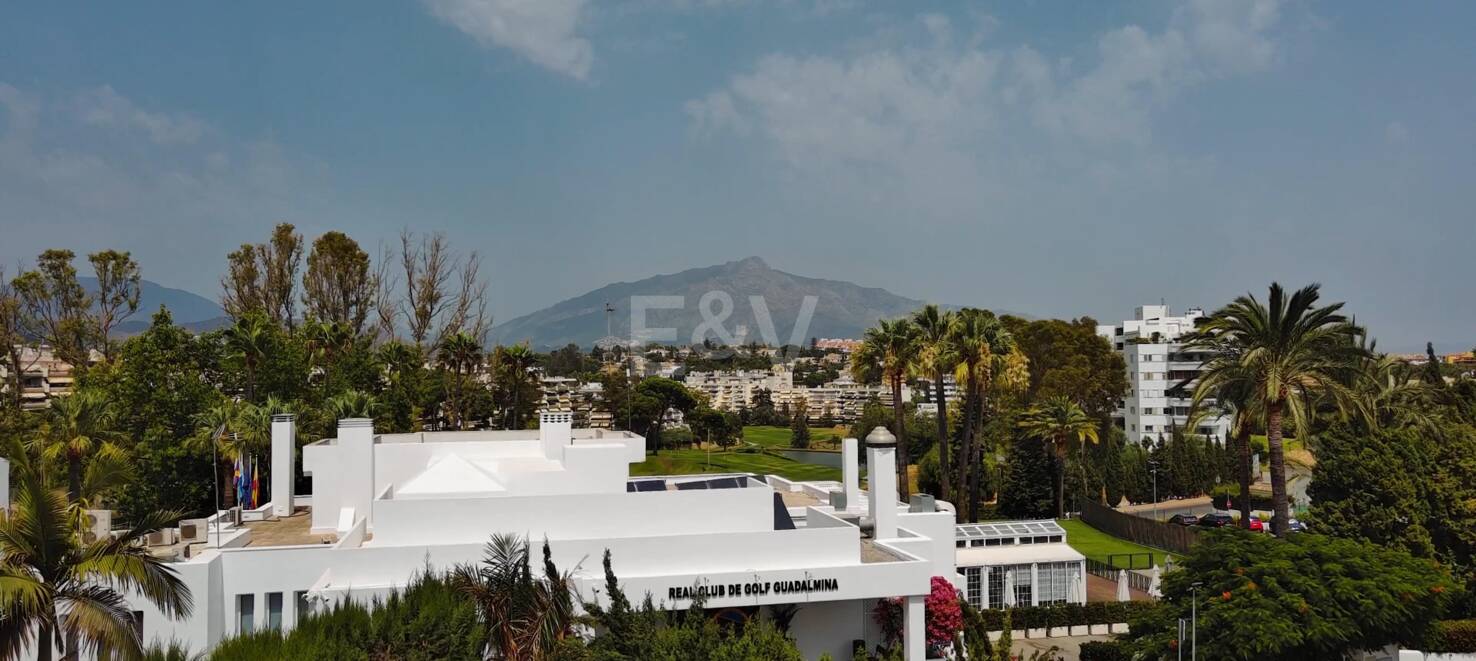 Exquisite Guadalmina Unique Front-line Golf Plot