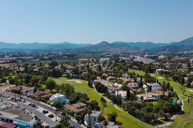 Exquise Guadalmina Unique terrain de golf de première ligne