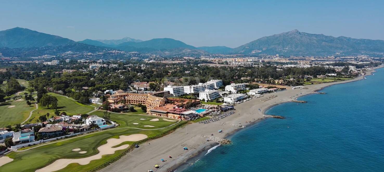 Exquisite Guadalmina Unique Front-line Golf Plot