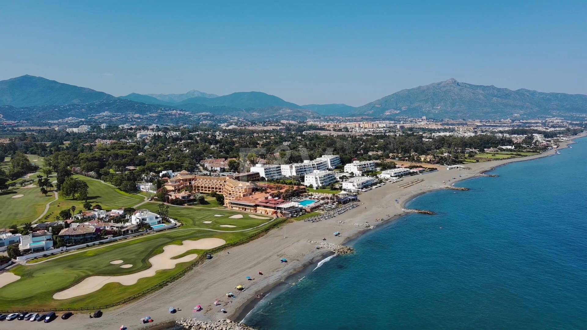 Exquisite Guadalmina Unique Front-line Golf Plot