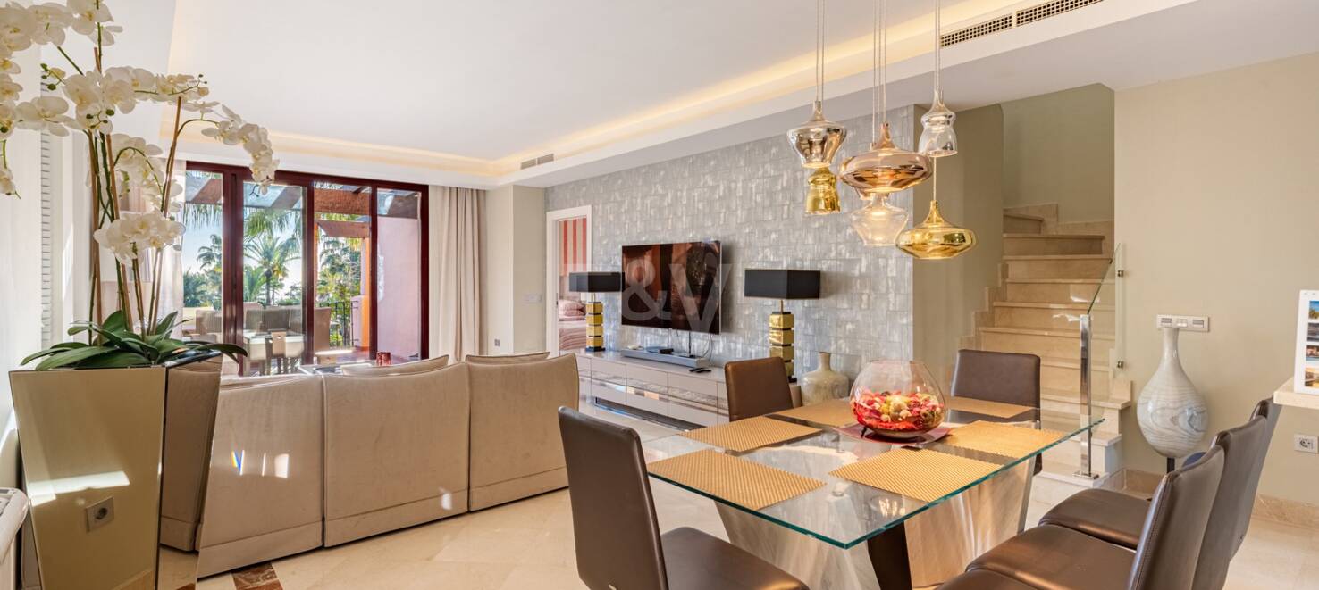 Lyx Duplex Penthouse bredvid stranden