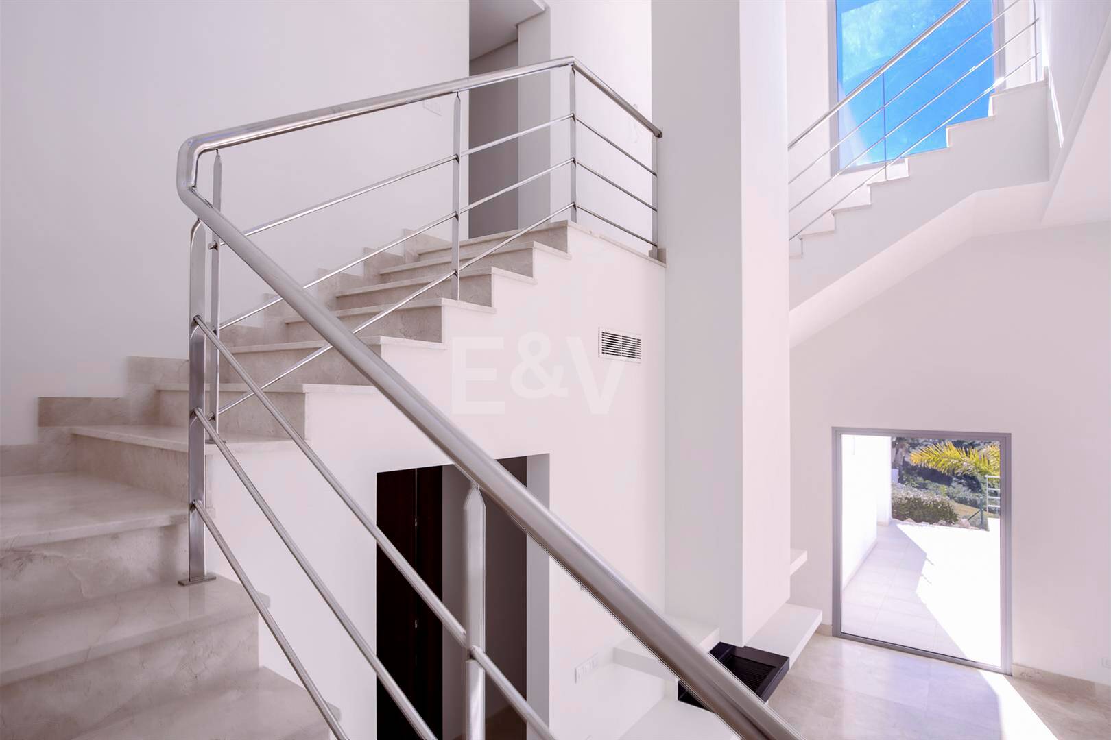 Modern Puerto del Capitán Villa with Sea View in Gated Community