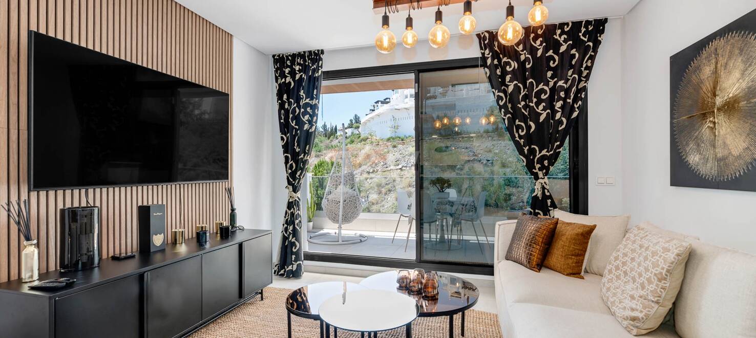 Fantastisk modern takvåning i La Quinta med exceptionell utomhusutrymme