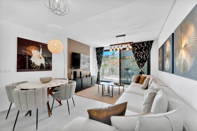 Fantastisk modern takvåning i La Quinta med exceptionell utomhusutrymme