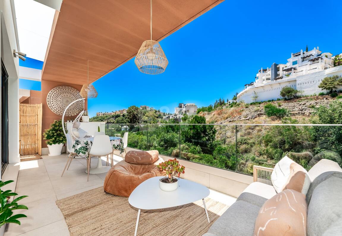 Fantastisk modern takvåning i La Quinta med exceptionell utomhusutrymme