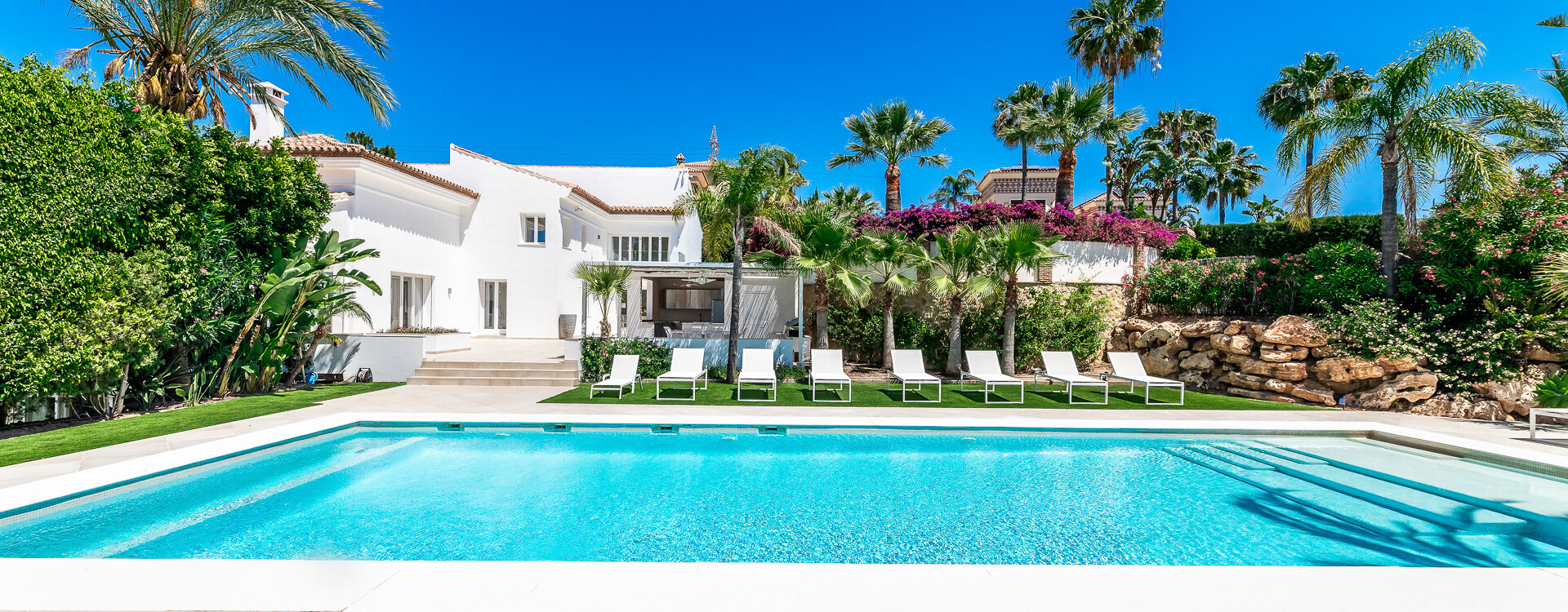 Superbe Villa à Hacienda Las Chapas avec vue sur la mer