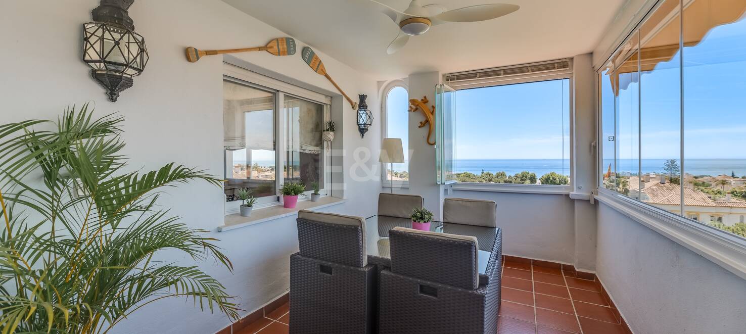 Exceptionell Duplex Penthouse i Hacienda de Nagüeles med havsutsikt på Golden Mile