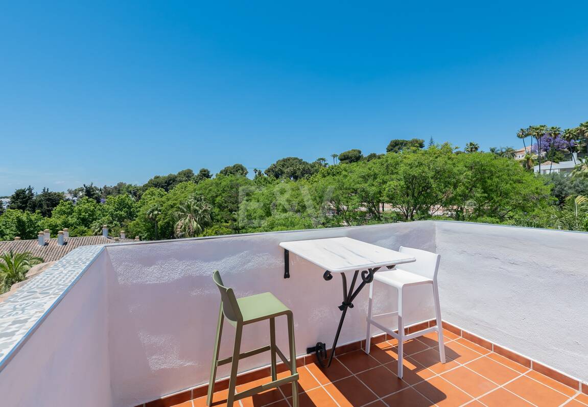 Exceptionell Duplex Penthouse i Hacienda de Nagüeles med havsutsikt på Golden Mile