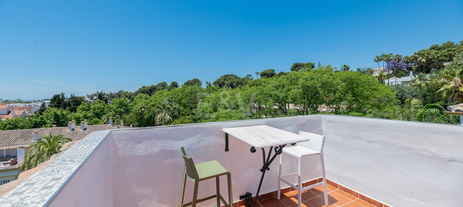 Exceptionell Duplex Penthouse i Hacienda de Nagüeles med havsutsikt på Golden Mile