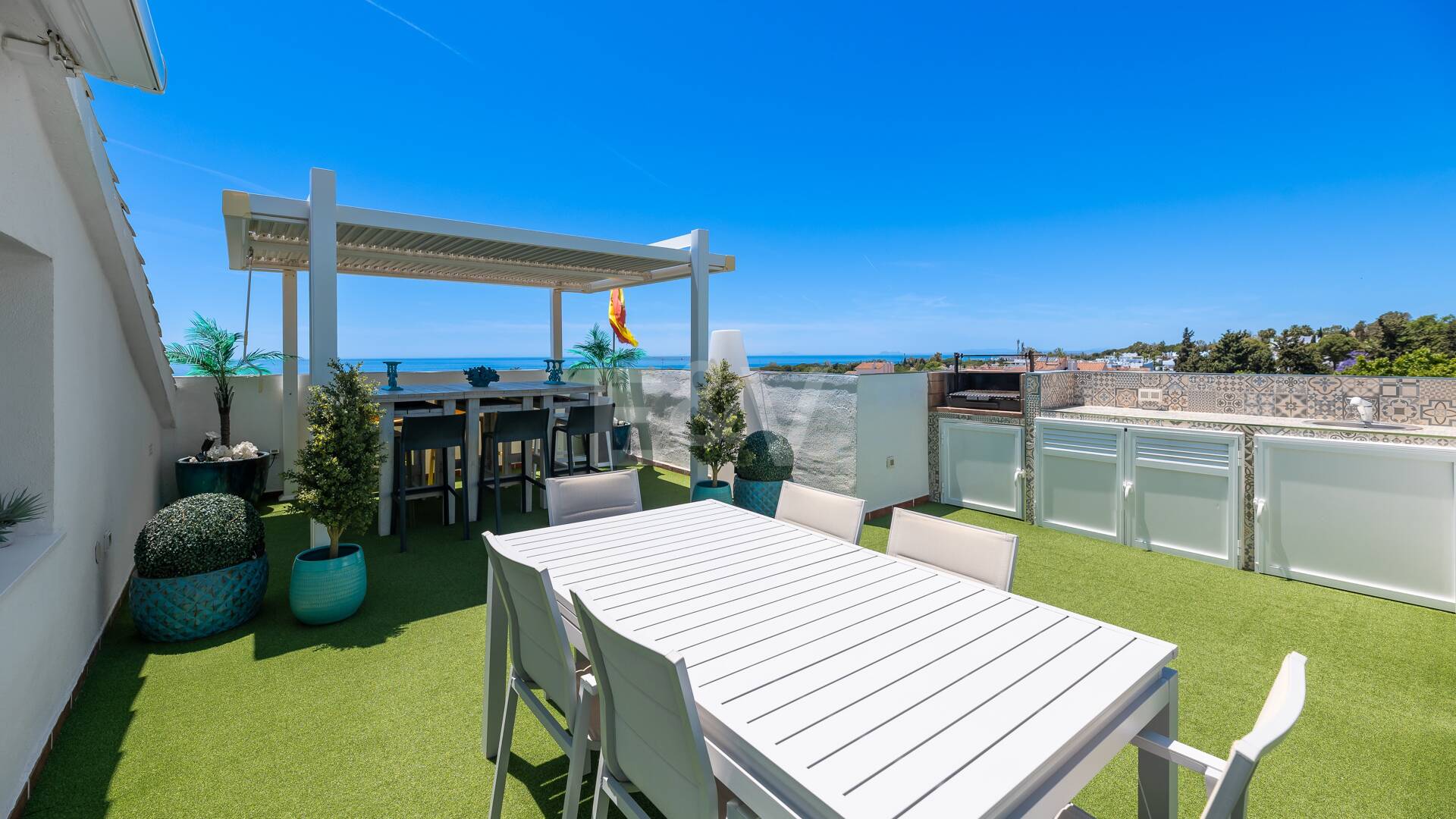 Exceptionell Duplex Penthouse i Hacienda de Nagüeles med havsutsikt på Golden Mile