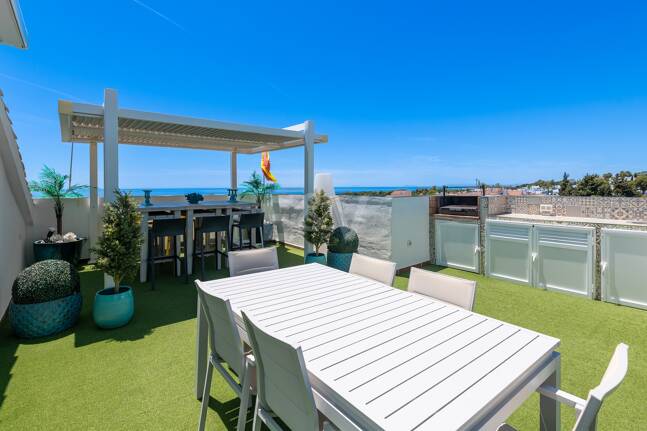 Exceptionell Duplex Penthouse i Hacienda de Nagüeles med havsutsikt på Golden Mile