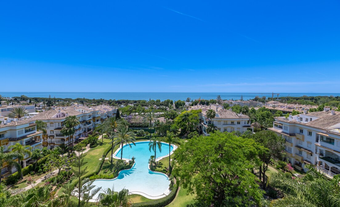 Penthouse exceptionnel duplex à Hacienda de Nagüeles avec vue sur la mer sur le Golden Mile