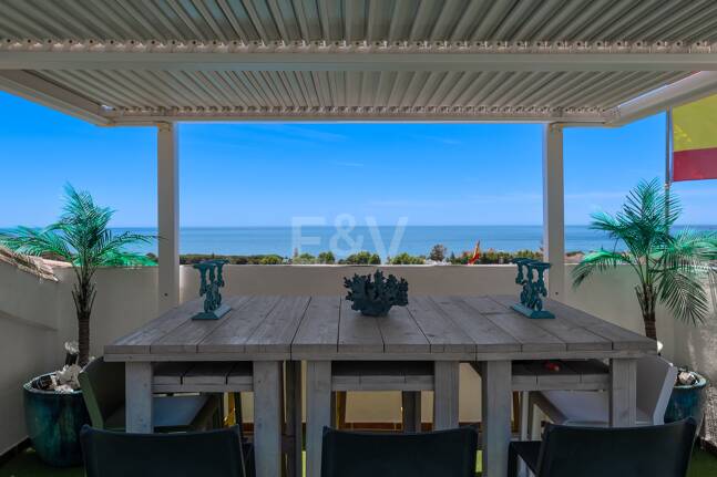 Exceptionell Duplex Penthouse i Hacienda de Nagüeles med havsutsikt på Golden Mile