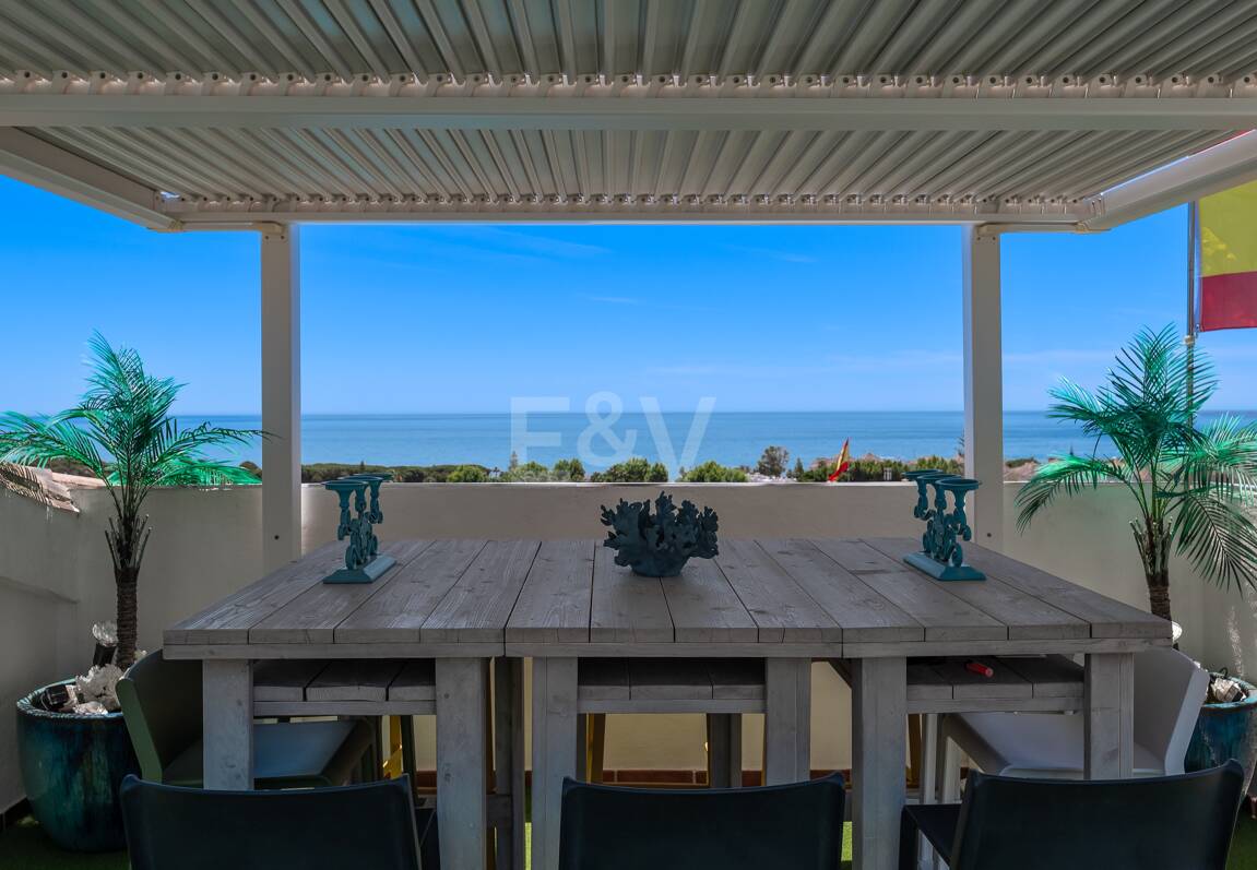 Exceptionell Duplex Penthouse i Hacienda de Nagüeles med havsutsikt på Golden Mile