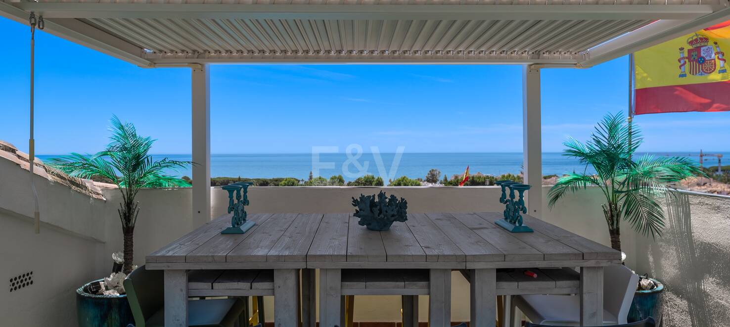 Exceptionell Duplex Penthouse i Hacienda de Nagüeles med havsutsikt på Golden Mile