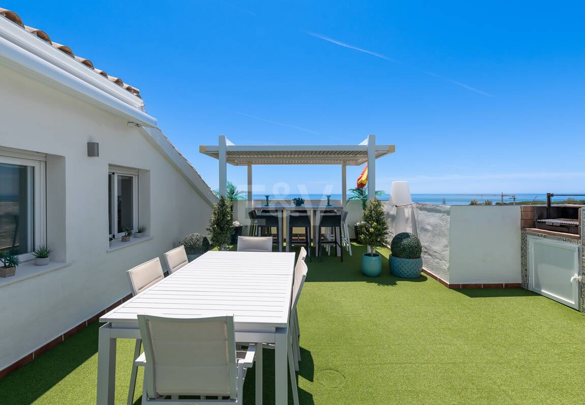Exceptionell Duplex Penthouse i Hacienda de Nagüeles med havsutsikt på Golden Mile