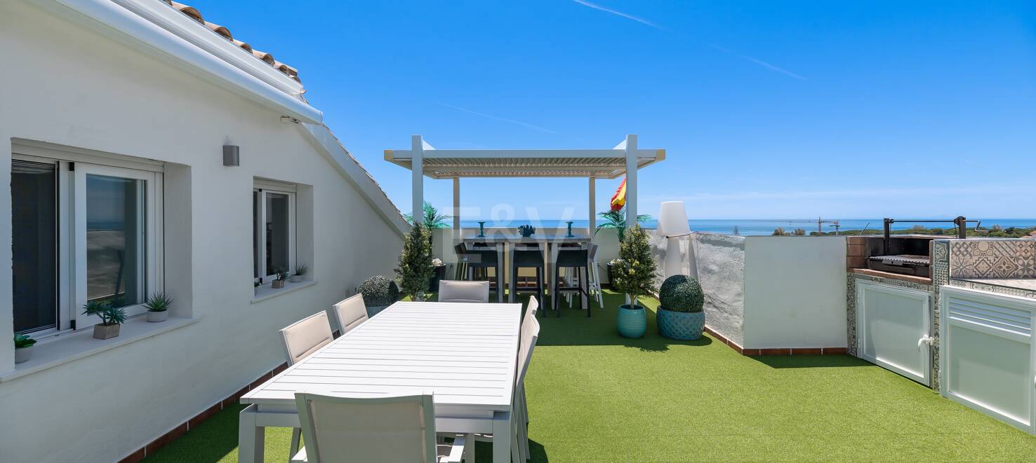 Exceptionell Duplex Penthouse i Hacienda de Nagüeles med havsutsikt på Golden Mile