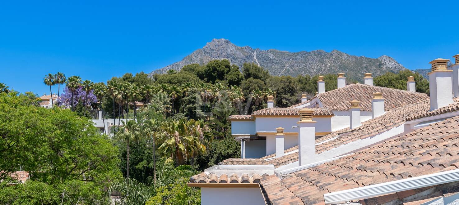 Exceptionell Duplex Penthouse i Hacienda de Nagüeles med havsutsikt på Golden Mile