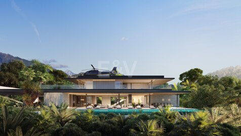 Projet de villa extraordinaire à Madroñal, avec vue fantastique sur la mer