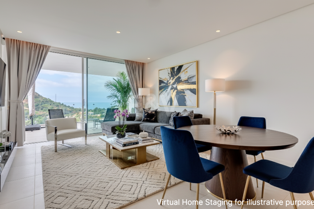 Preisgünstigste Wohnung in Palo Alto Marbella mit Panoramablick auf das Meer