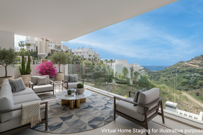 Apartamento con un precio inmejorable y vistas panorámicas al mar en Palo Alto