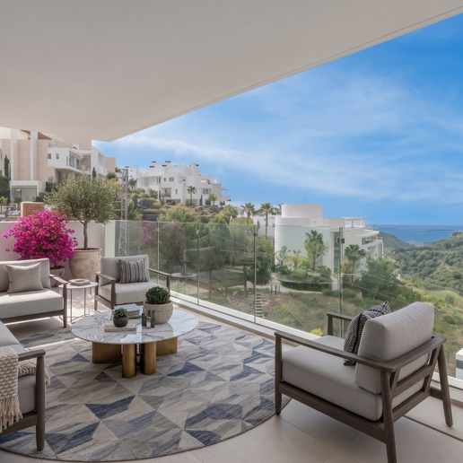 Best Priced Apartment in Palo Alto Marbella with Panoramic Sea Views