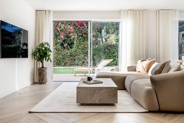 Einzigartige Gartenwohnung in Las Lomas de Marbella Club