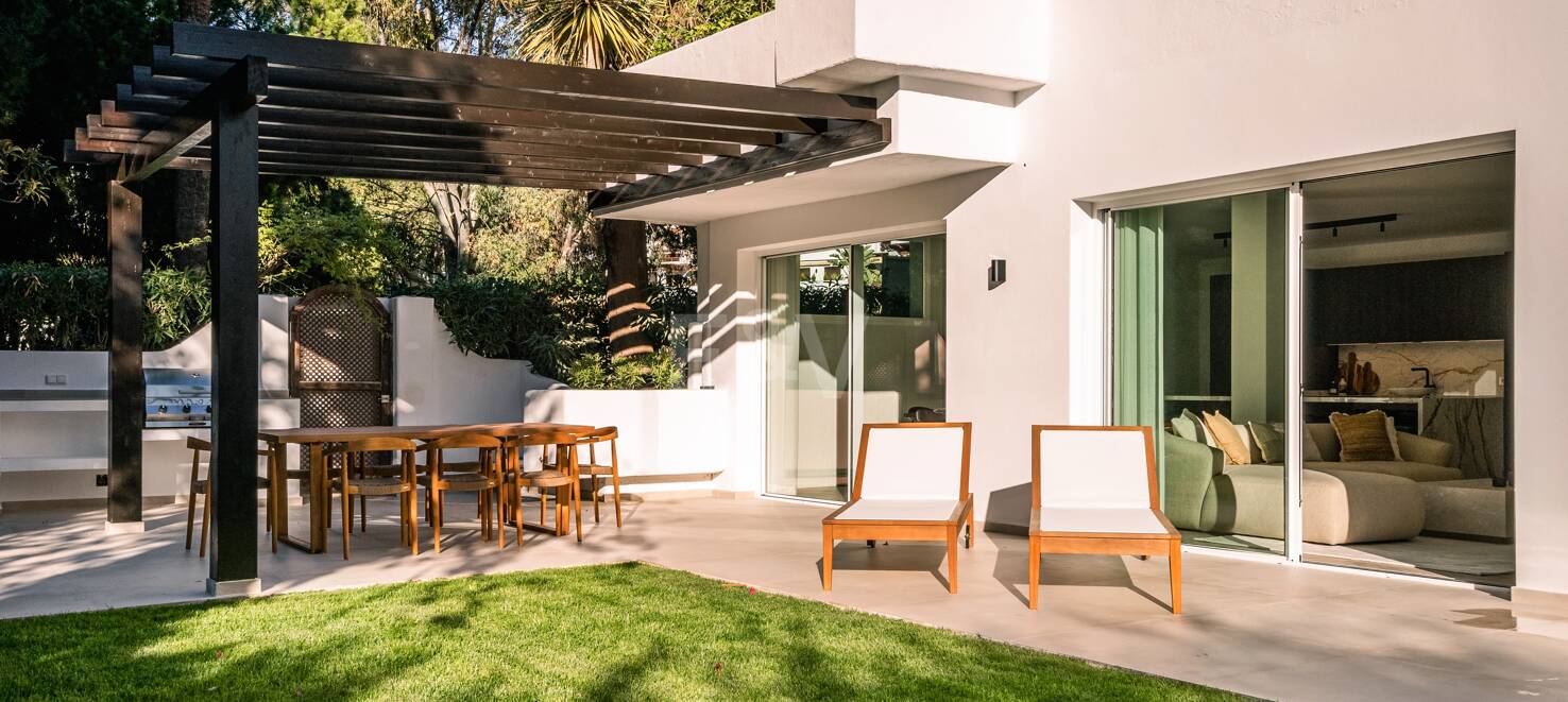 Unique Garden Apartment in Las Lomas de Marbella Club