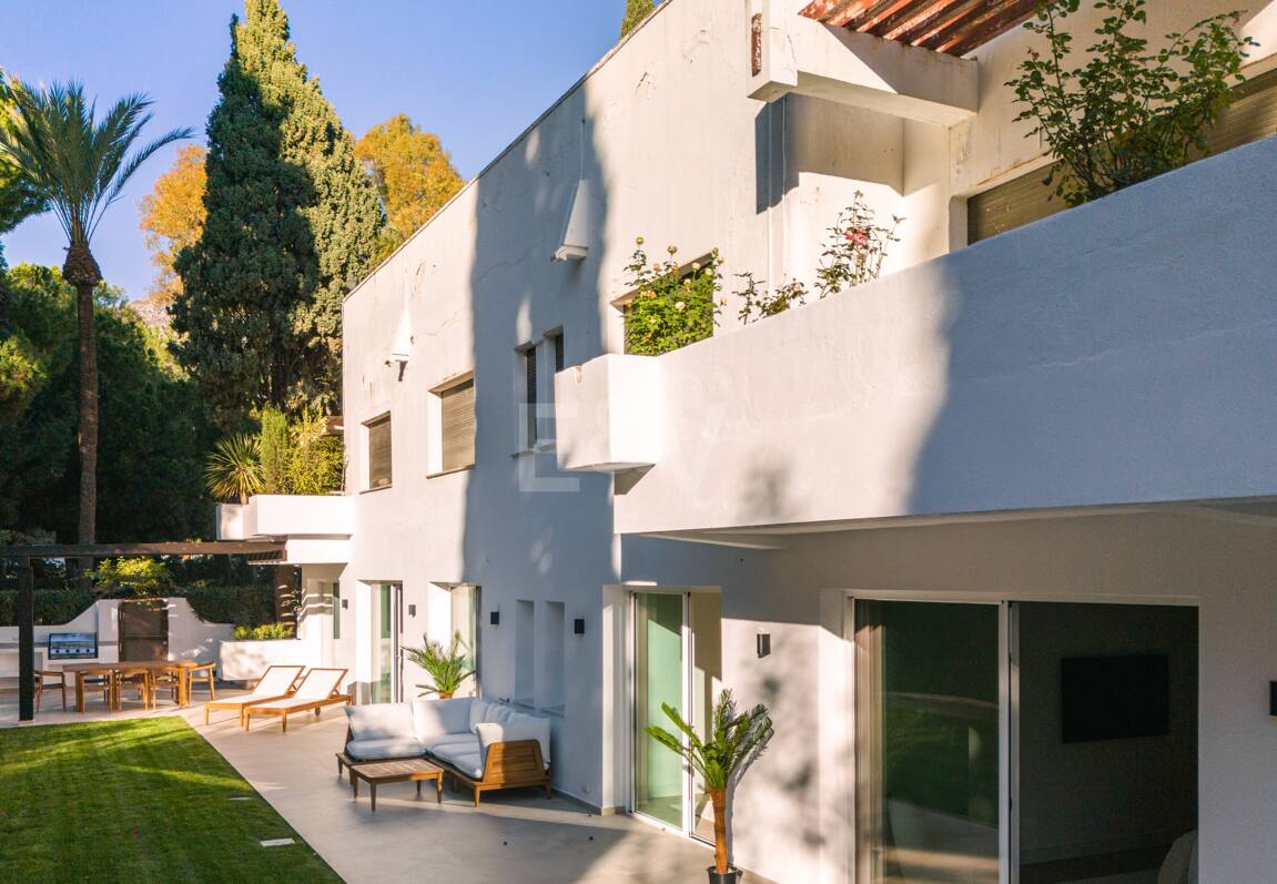 Einzigartige Gartenwohnung in Las Lomas de Marbella Club