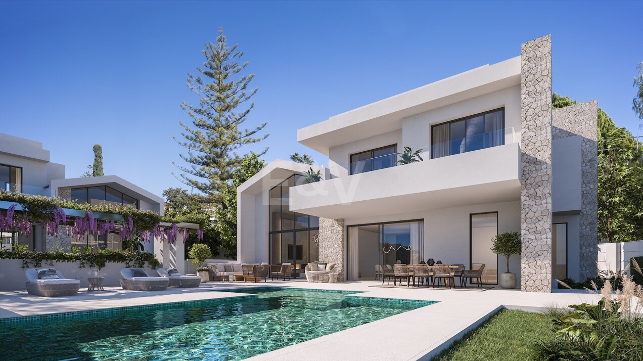 Luxusvilla mit üppiger Landschaft in San Pedro de Alcantara