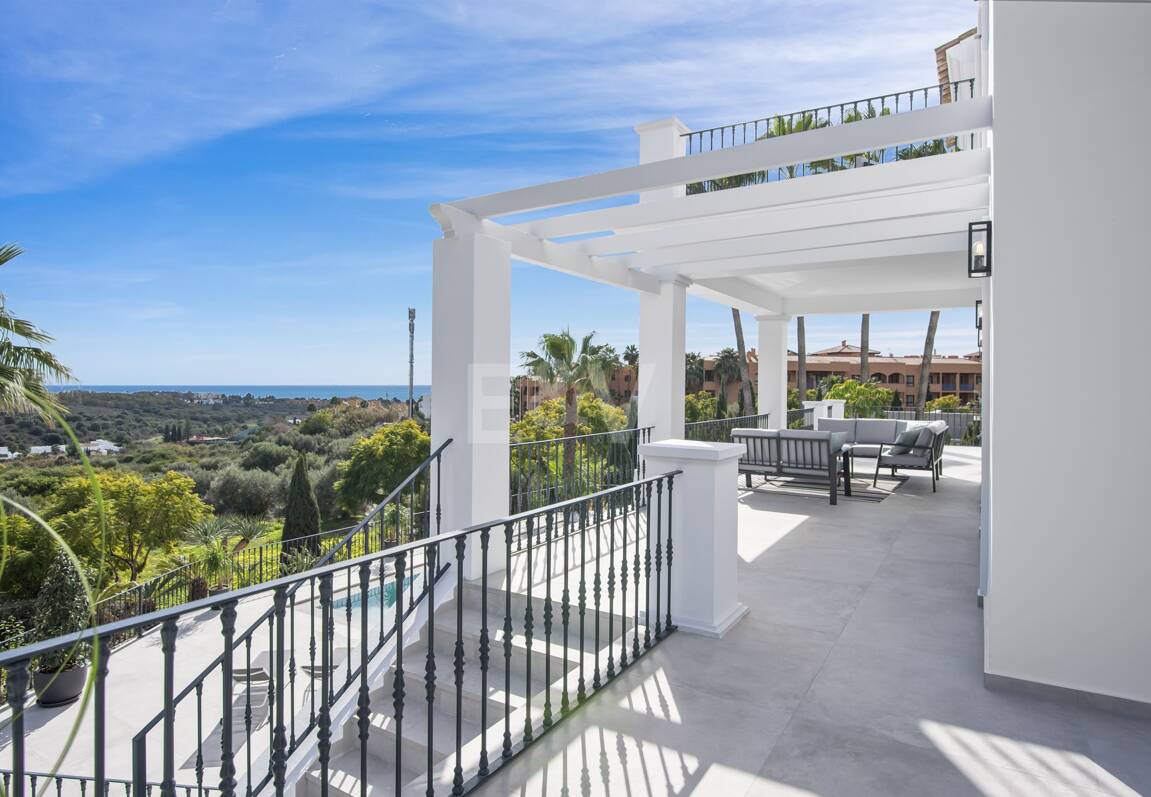 Modernizacja willi w Los Flamingos Golf z widokiem na morze