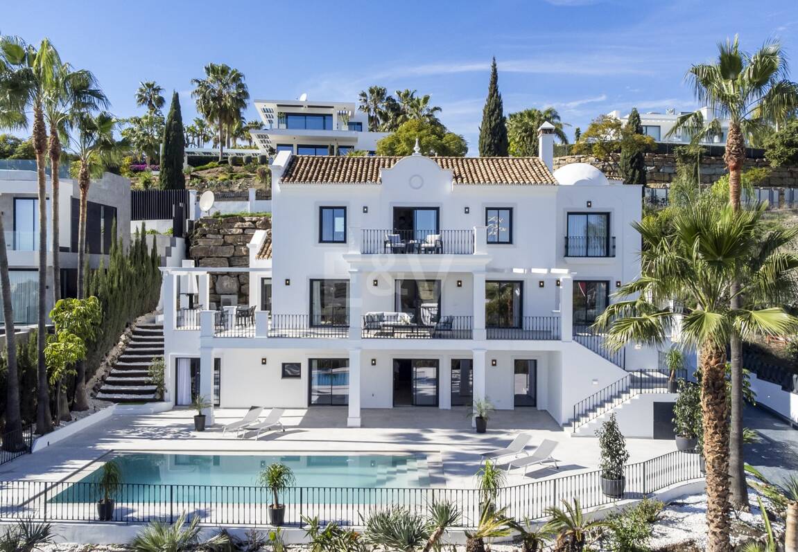 Modernizacja willi w Los Flamingos Golf z widokiem na morze