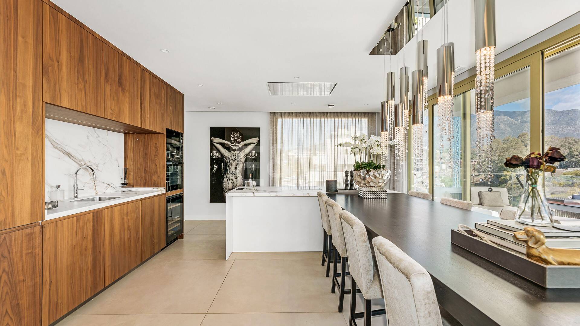 Spectacular Penthouse in Benalus Close to the Beach with Private Pool and Sea View