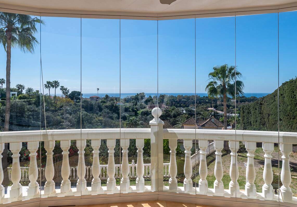 Villa avec vue sur la mer à Elviria