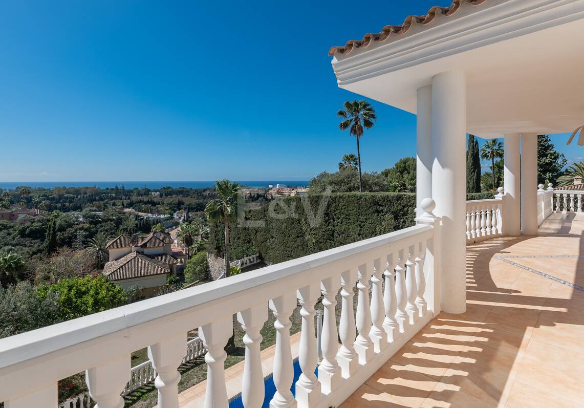 Villa avec vue sur la mer à Elviria