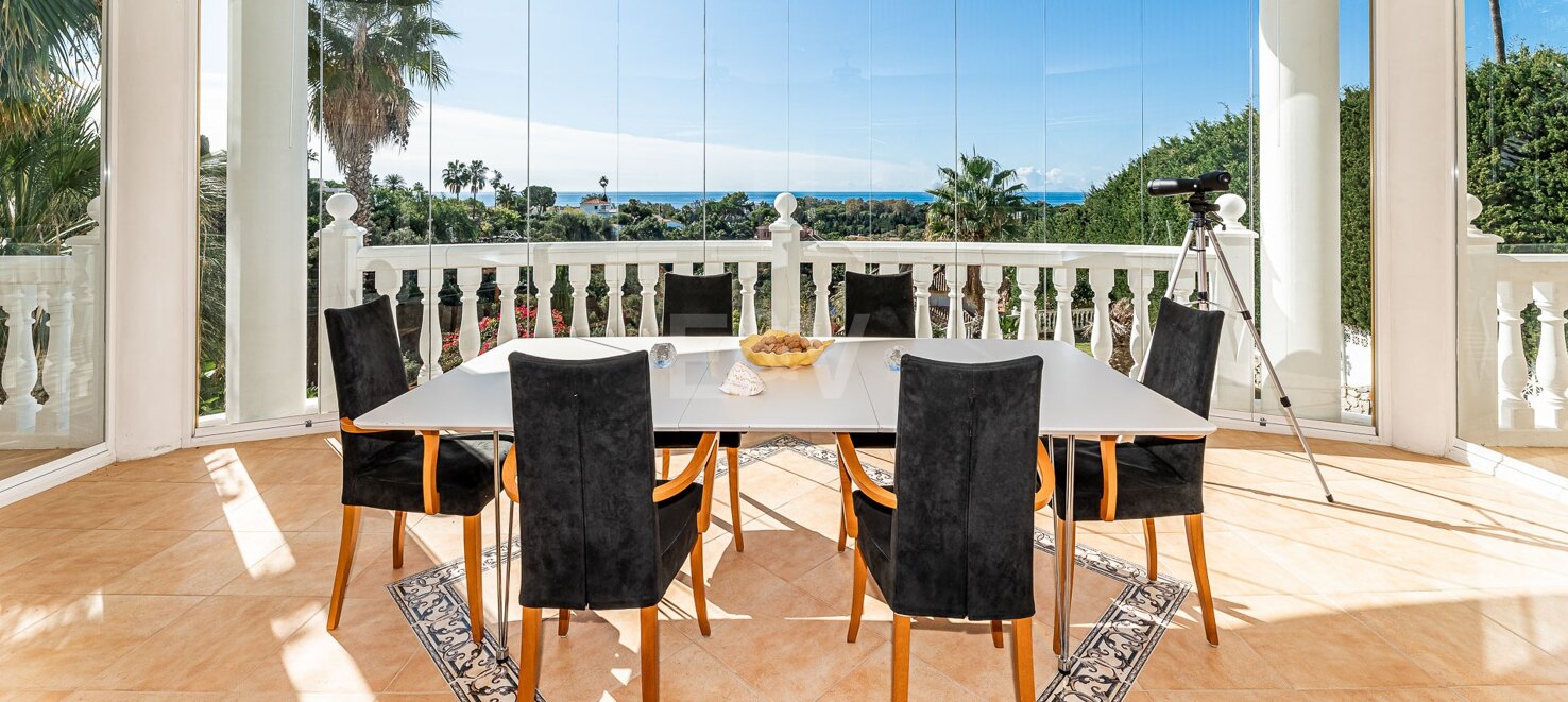 Villa avec vue sur la mer à Elviria