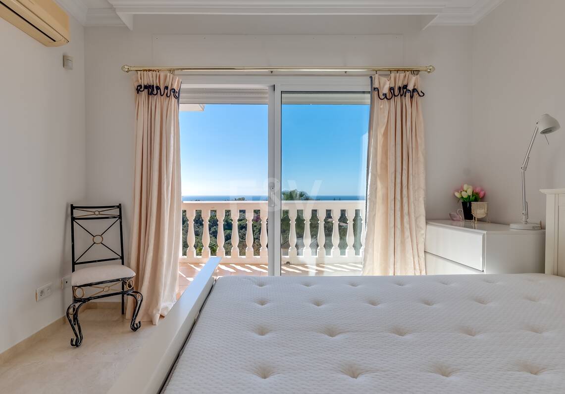 Villa avec vue sur la mer à Elviria