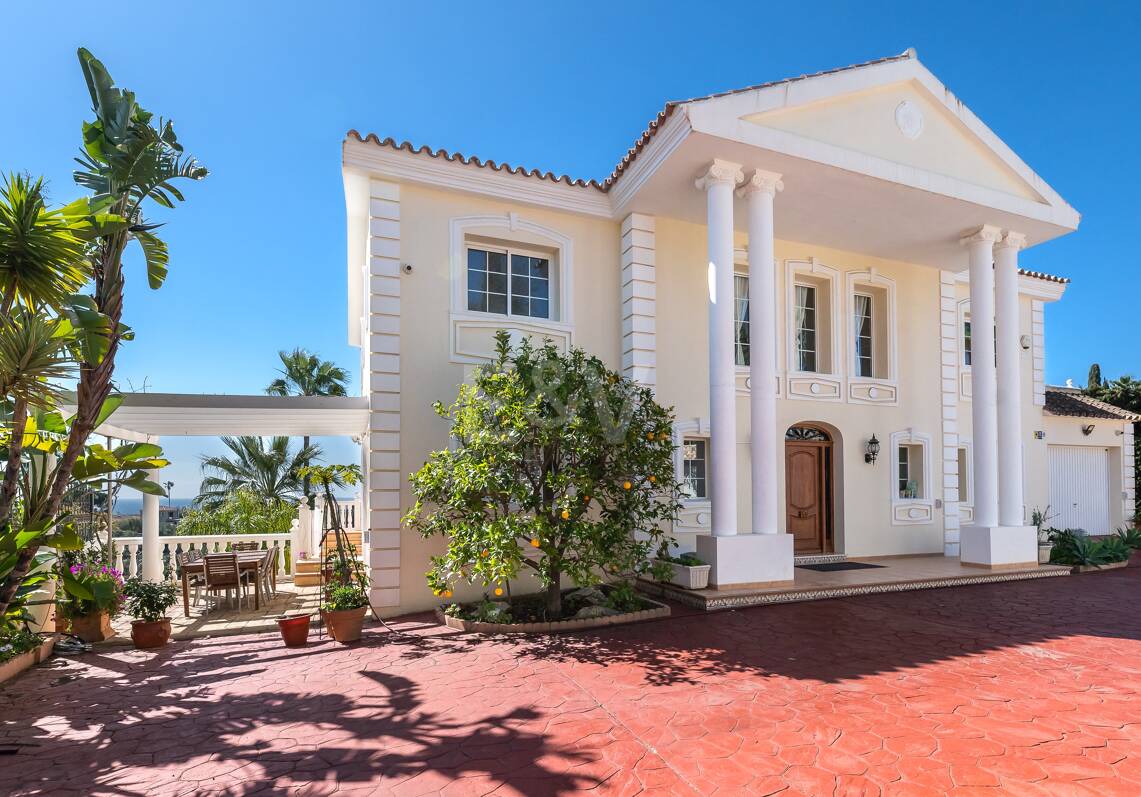 Villa avec vue sur la mer à Elviria