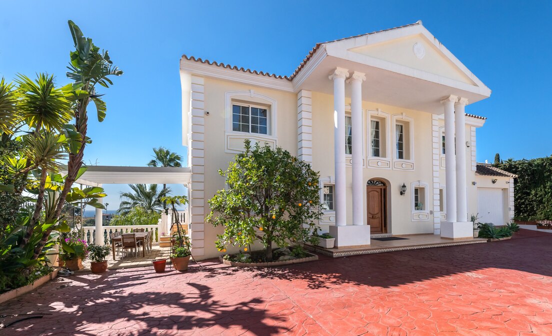 Villa avec vue sur la mer à Elviria