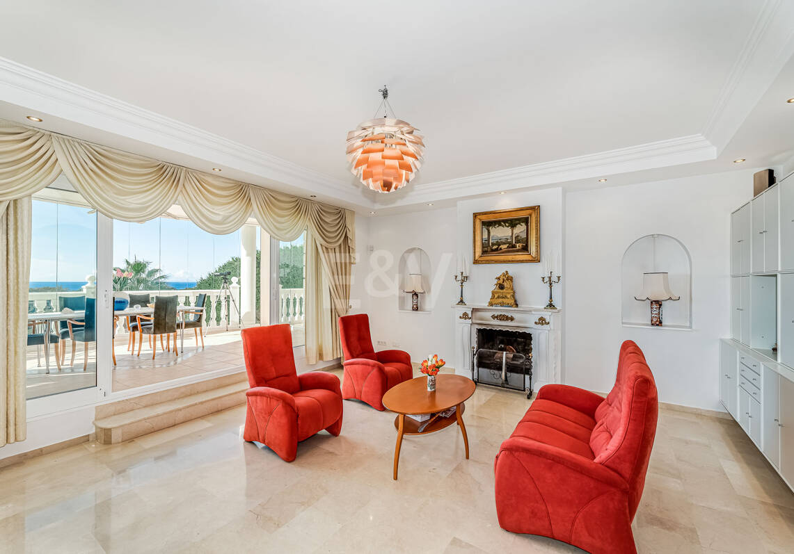 Villa avec vue sur la mer à Elviria