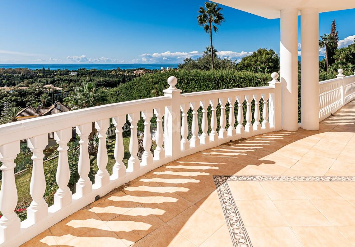 Villa avec vue sur la mer à Elviria