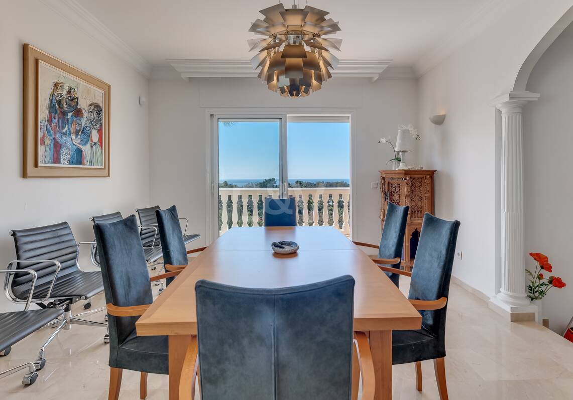 Villa avec vue sur la mer à Elviria