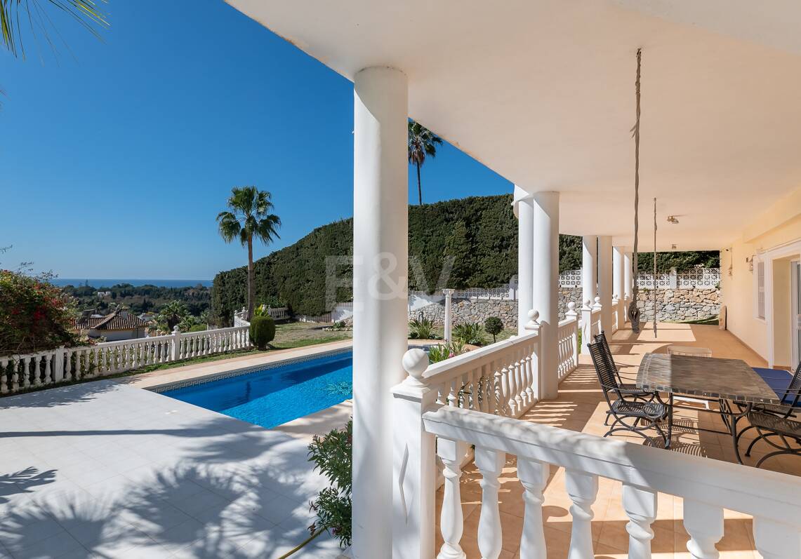 Villa avec vue sur la mer à Elviria