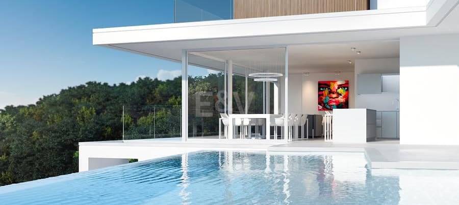 Plot with License in Monte Mayor with Stunning Panoramic Seaviews