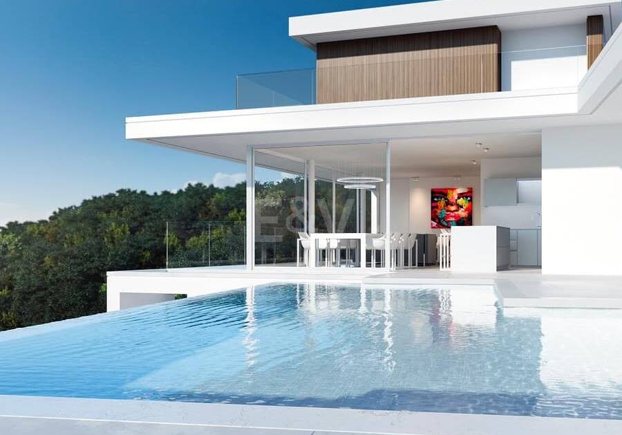 Plot with License in Monte Mayor with Stunning Panoramic Seaviews