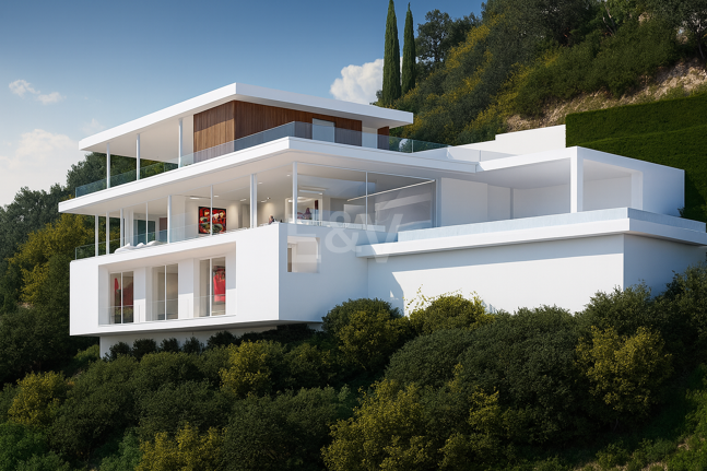 Terrain avec licence à Monte Mayor avec vue panoramique magnifique