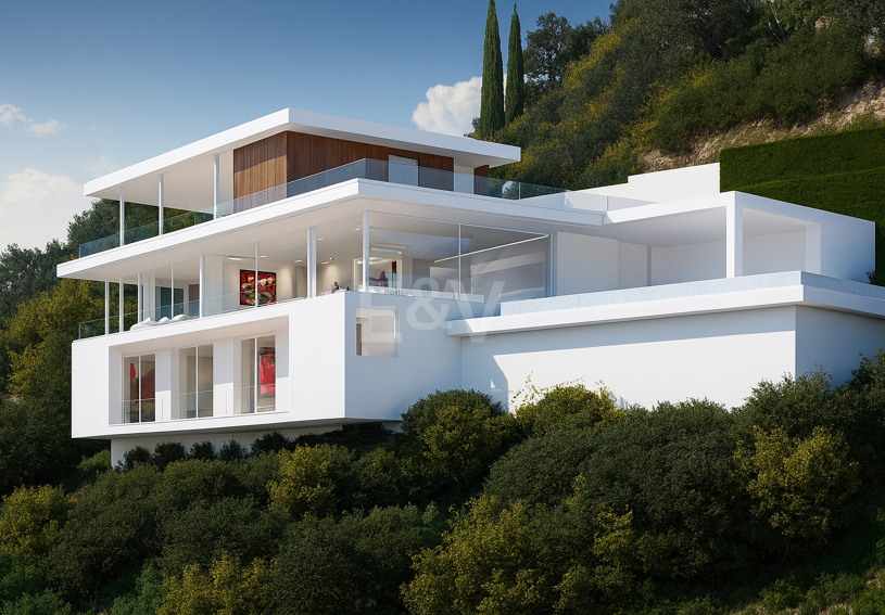 Terrain avec licence à Monte Mayor avec vue panoramique magnifique