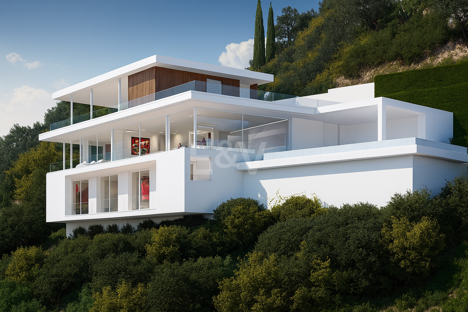 Terrain avec licence à Monte Mayor avec vue panoramique magnifique