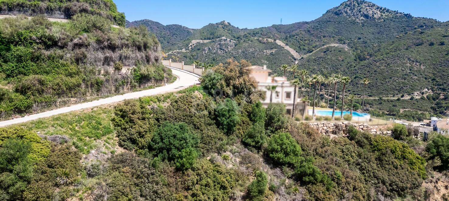 Plot with License in Monte Mayor with Stunning Panoramic Seaviews
