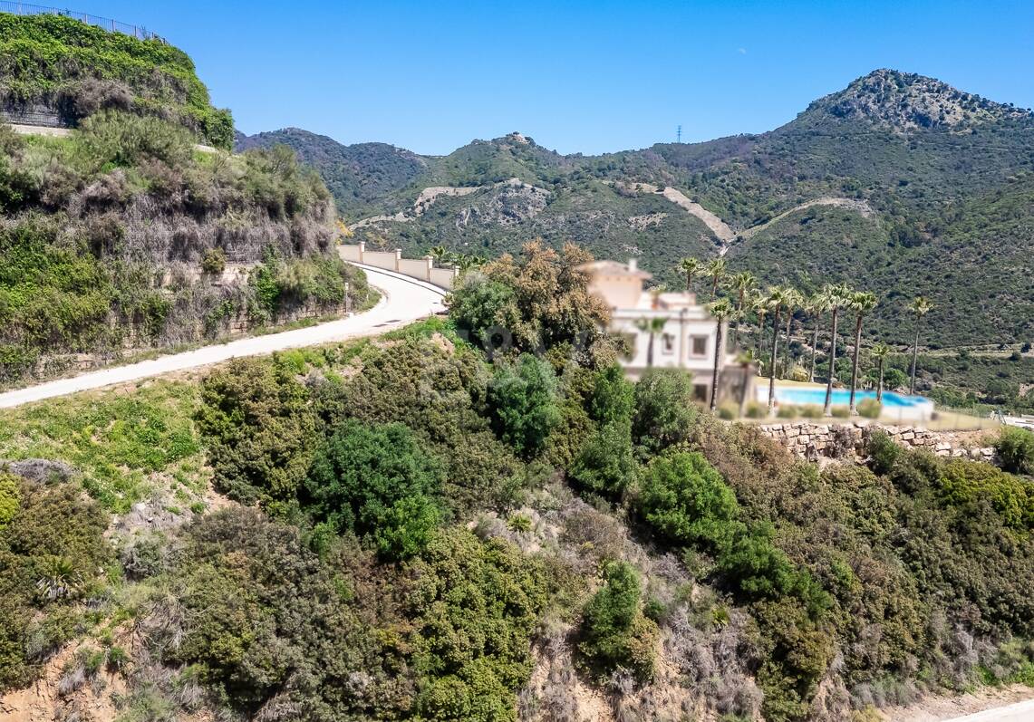 Plot with License in Monte Mayor with Stunning Panoramic Seaviews